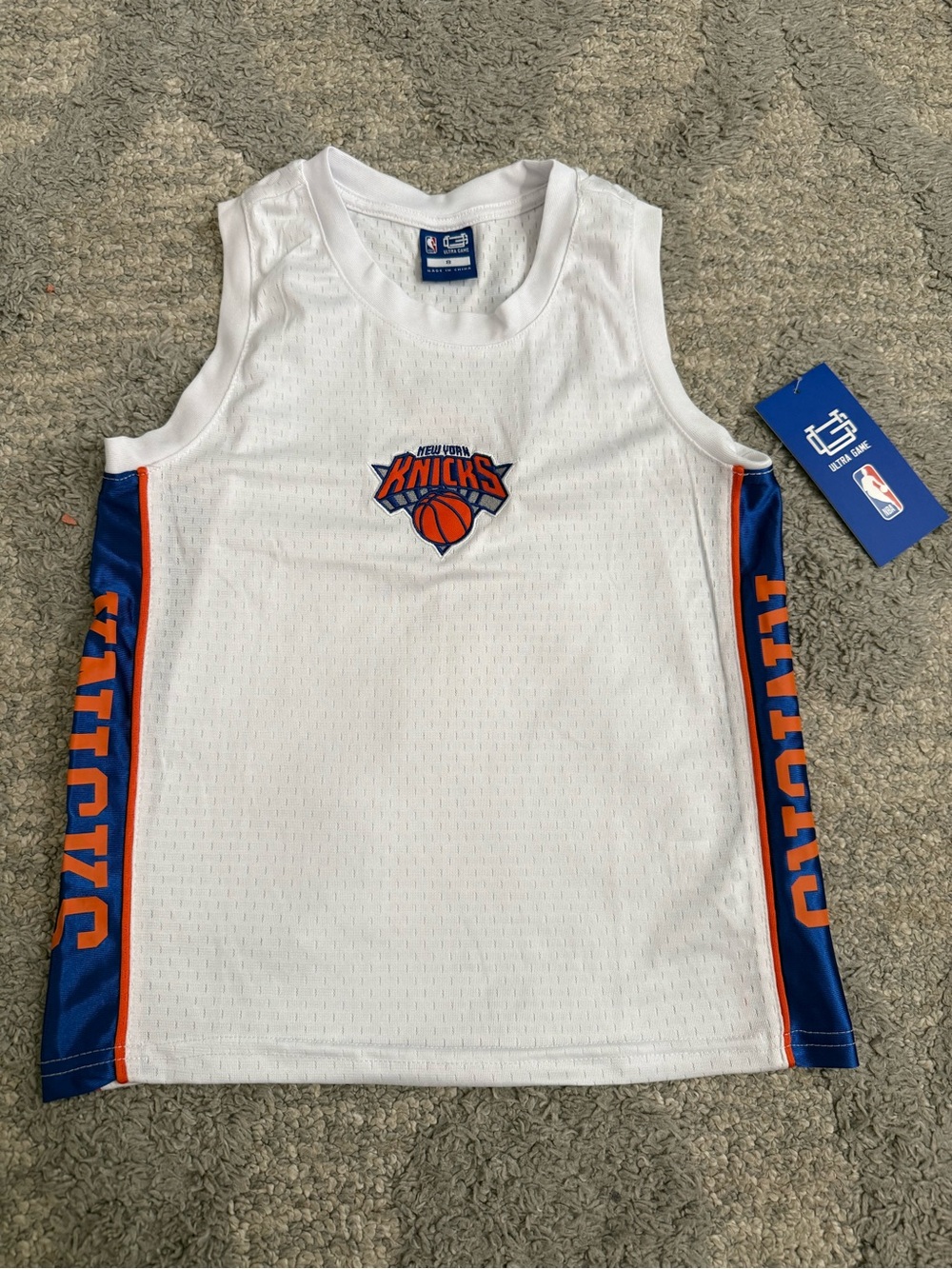 Kids' NY Knicks Basketball Jersey